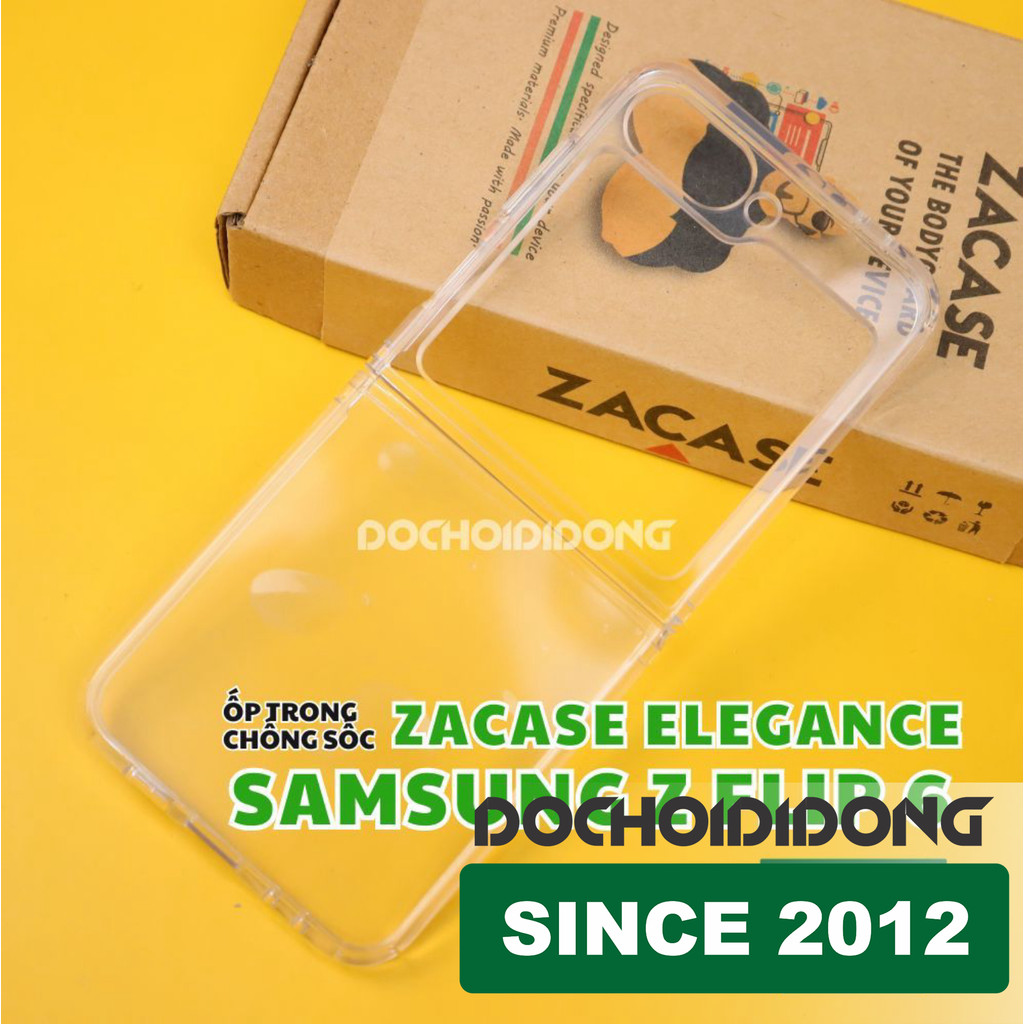 Samsung Z Flip6 (Flip 6) Zacase Elegance เคสกันกระแทกแบบใส