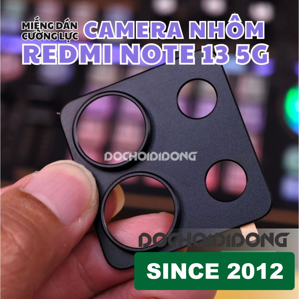 ฟิล์มกันรอยกล้องอะลูมิเนียม xiao-mi red-mi Note 13 5G