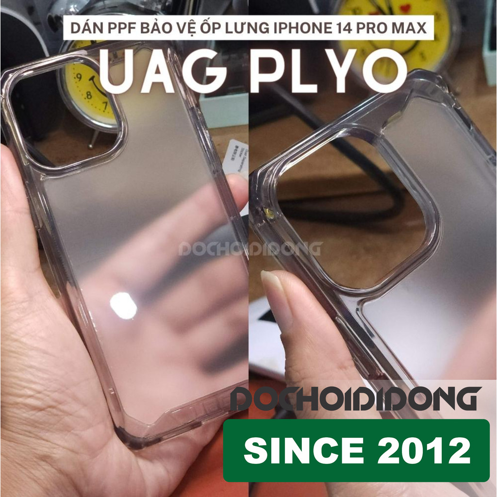 UAG PLYO IPhone 14 Pro Max Clear, Premium Matte PPF Case Cover