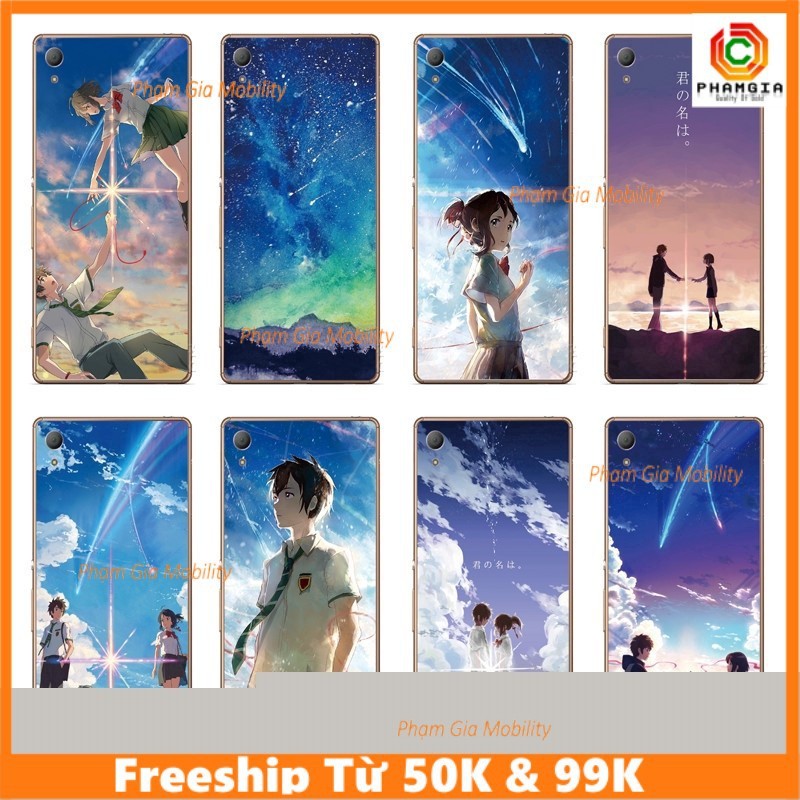 เคสพิมพ์ลายสวยงามลายการ์ตูนสําหรับ Sony Z5 z5 plus Z5 premium Z4 Z3 Z2 Z1