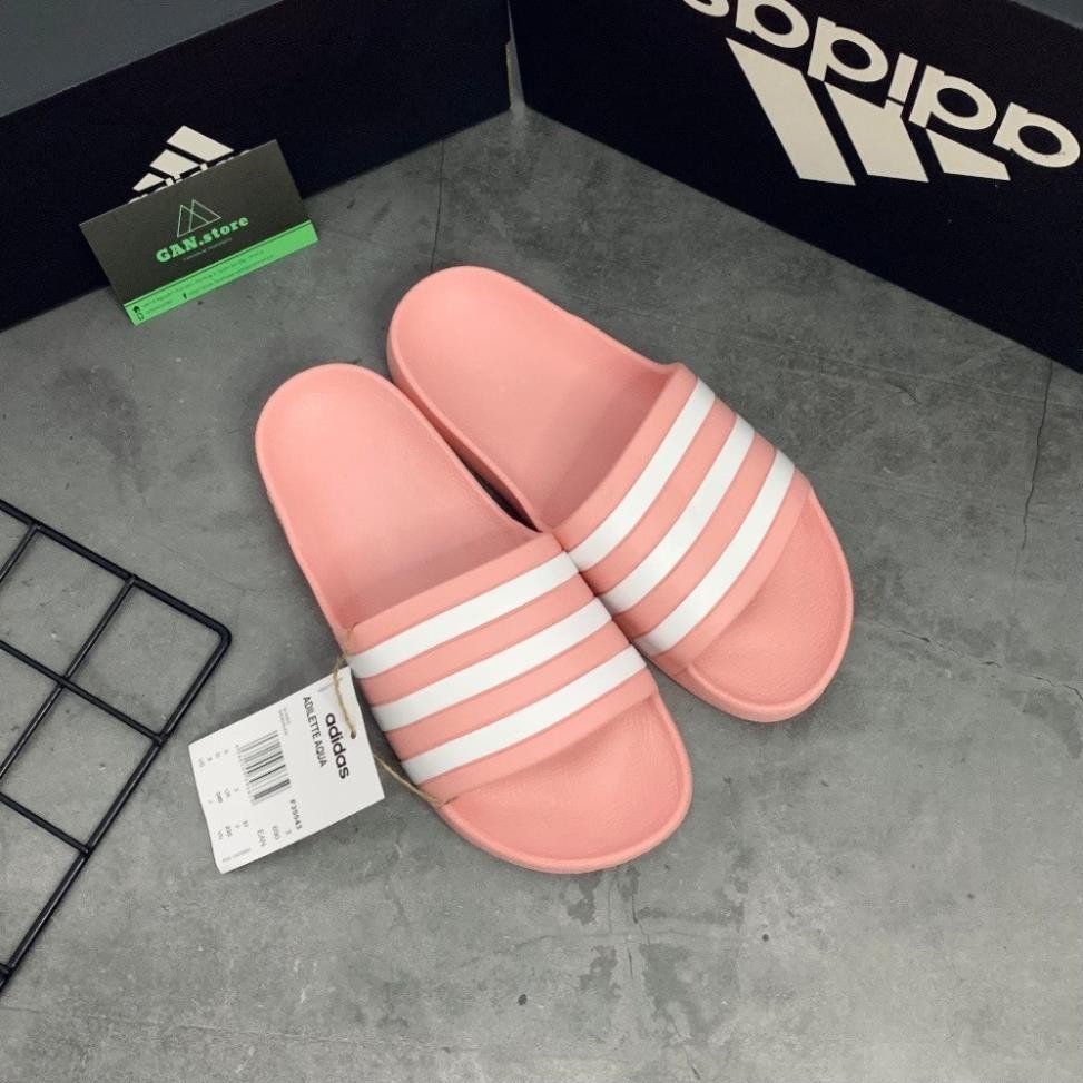 รองเท้าแตะ adidas ประดับเสาหินคุณภาพสูง รองเท้าแตะยางสายไขว้ adidas Adilette Aqua น้ําหนักเบาเป็นพิเศษ
