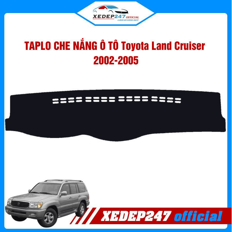 พรมปูพื้นรถยนต์สําหรับ Toyota Land Cruiser (2002-ปัจจุบัน) และ Toyota Land Cruiser Prado (2011, 2015