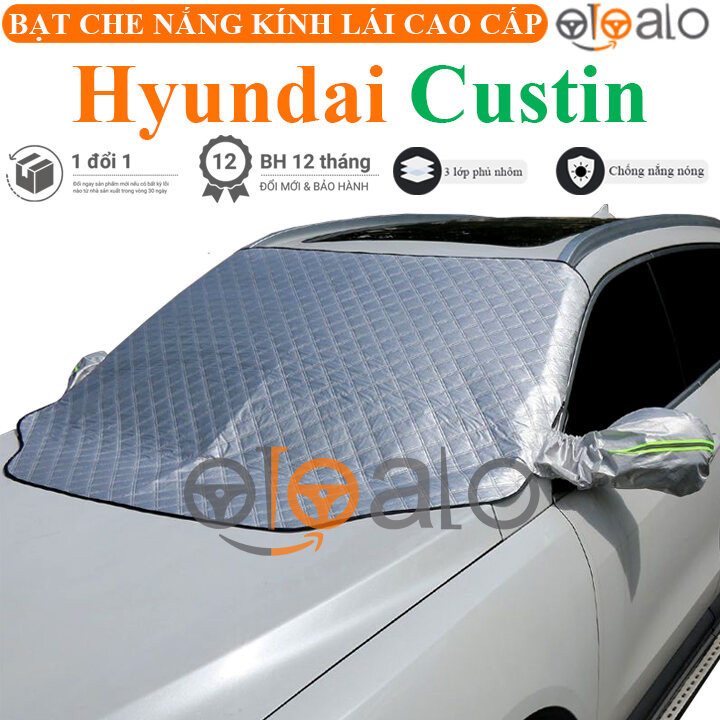 ม่านบังแดดกระจกมองหลังสําหรับร่มเคลือบอลูมิเนียม Hyundai Custin - OOTOALO