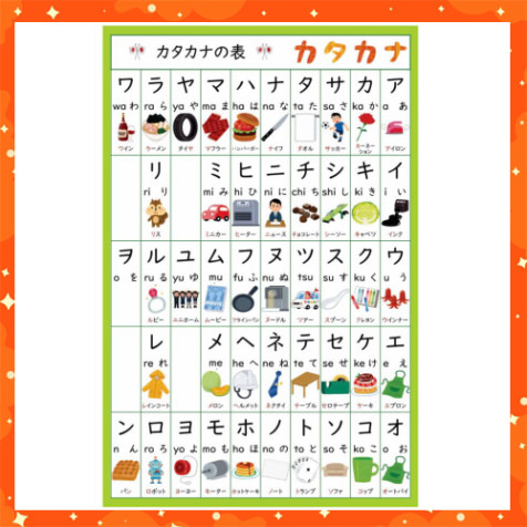 ตัวอักษรญี่ปุ่น - KATAKANA