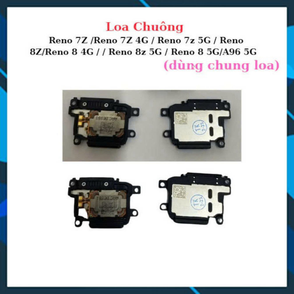 Reno 7Z /Reno 7Z 4G / Reno 7z 5G / Reno 8Z/Reno 8 4G / / Reno 8z 5G / Reno 8 5G/A96 5G ,577MTV