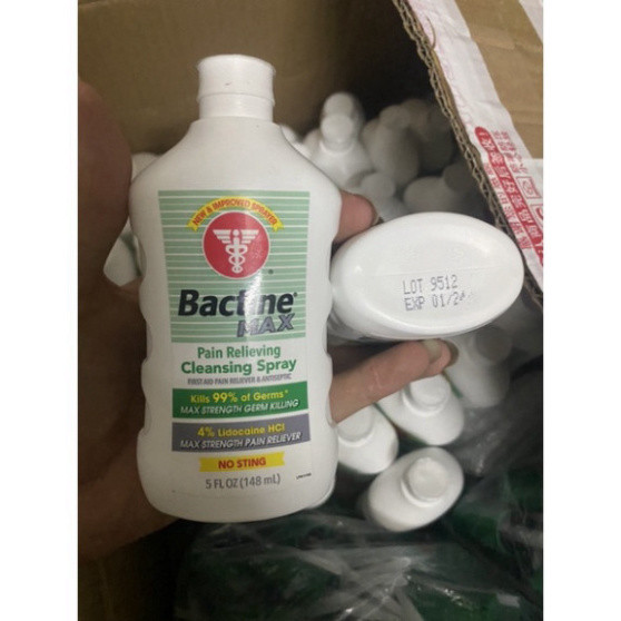 สุขอนามัย Bactine max บรรเทาอาการปวด น้ํายาฆ่าเชื้อสําหรับรอยสัก ผลิตภัณฑ์คุณภาพสูง