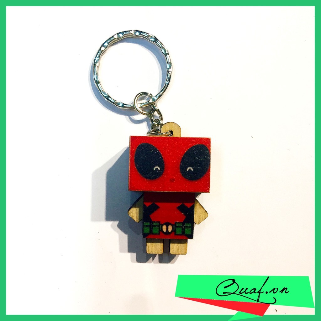 Danbo Marvel - พวงกุญแจ Deadpool