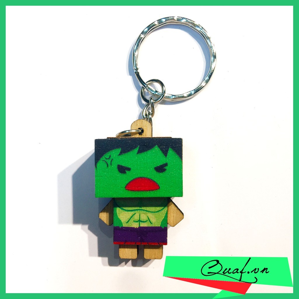 Danbo Marvel - พวงกุญแจ Hulk