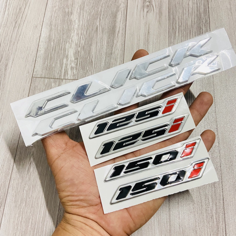 [SONG] EMBOSSED CLICK CAR LETTERS STICKERS COMBINED WITH NUMBER STICKERS สําหรับตกแต่งคุณภาพสูงชุดเต