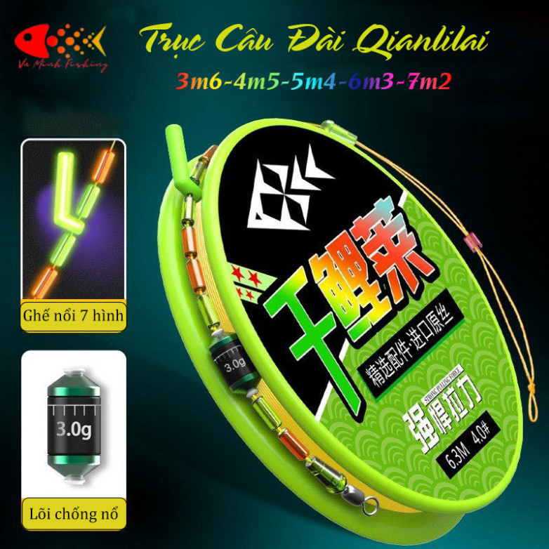 QIANLILAI Stealth Pre-Tie Blue Fishing Reel zhagbvb888