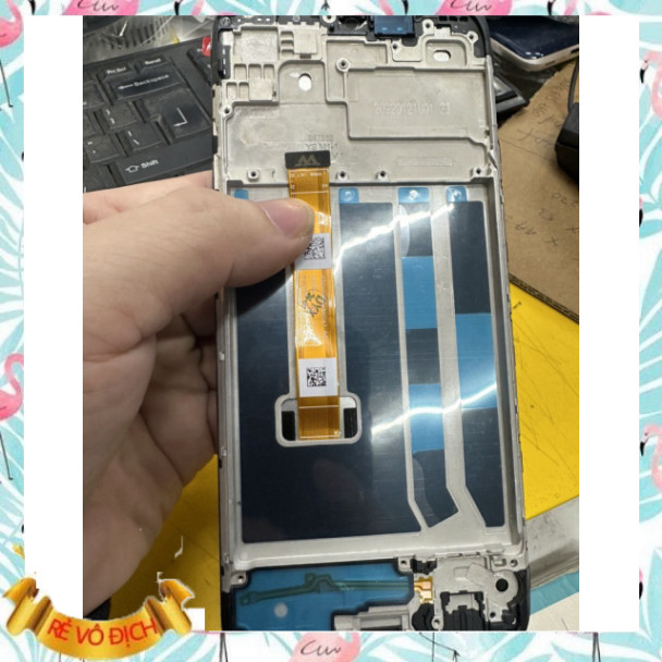 กรอบแท้จอ Oppo a15/a15s/a16k.