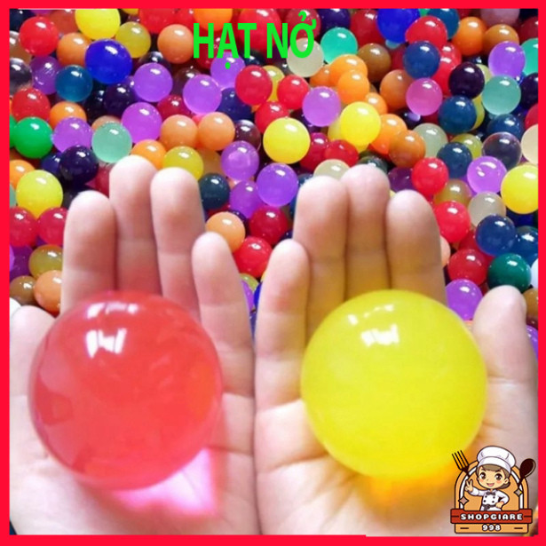 BLOOMING SEEDS / GIANT CRYSTAL SEEDS 6-8MM UNBLOOD (MAX TO BLOOM 3-4CM) ลูกปัดคริสตัลเมือก