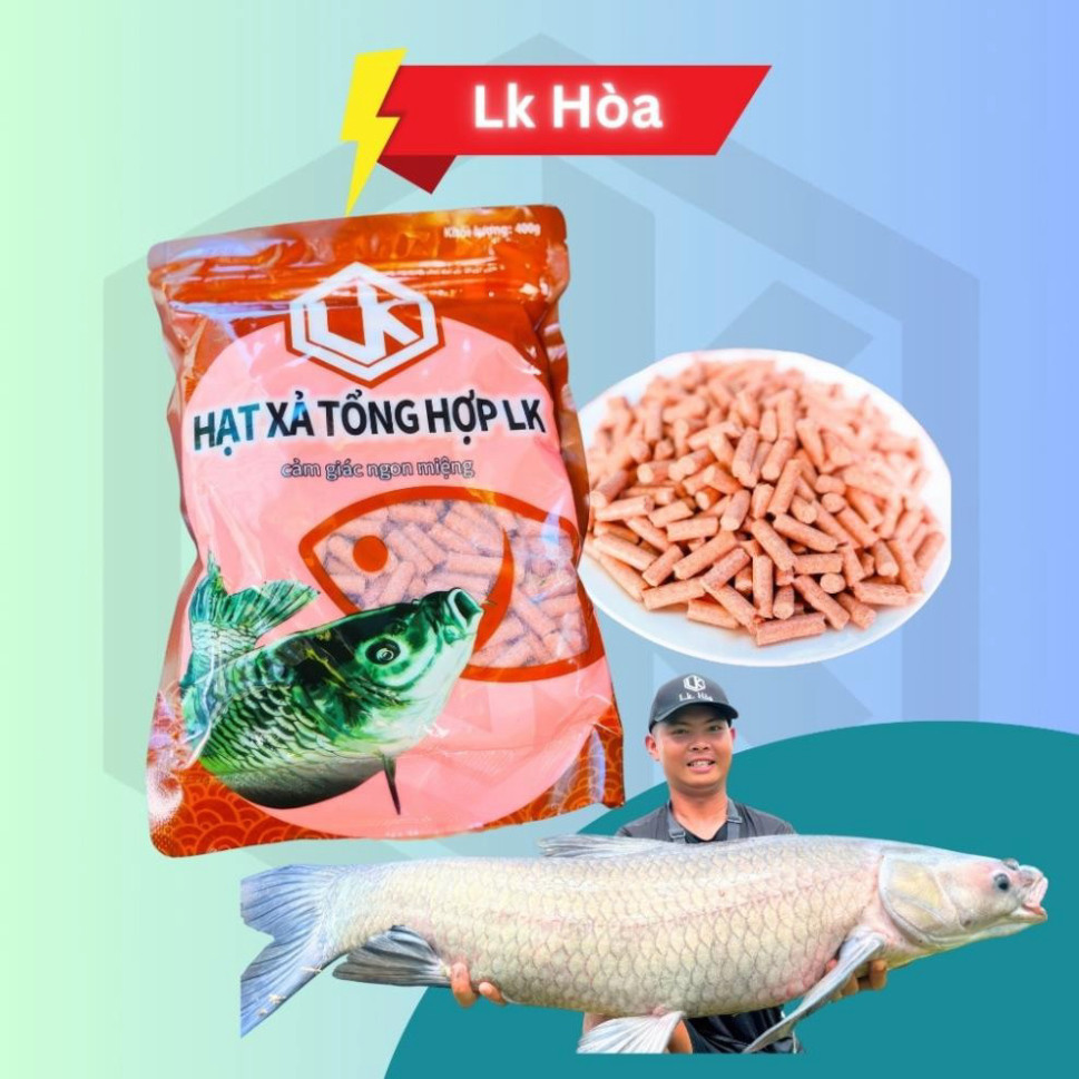 LK DISCHARGE SEEDS SMALL BAG 400G, ใหม่ GENERATION SYNTHETIC DISCHARGE SEEDS พิเศษในการเล่นปลาน้ําอ่