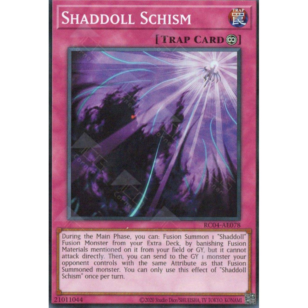 การ์ด Yugioh! - RC04-AE078 - Shaddoll Schism