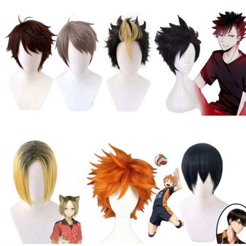 วิกผม/วิกผม Kenma Kozume/Hinata/Kageyama/Oikawa/Nishoya/- Haikyuu [Miu Cosplay 06]