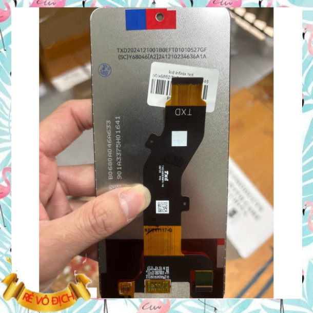 จอ Infinix ร้อน 50/x6882/TXDI680EBQPX-46 .