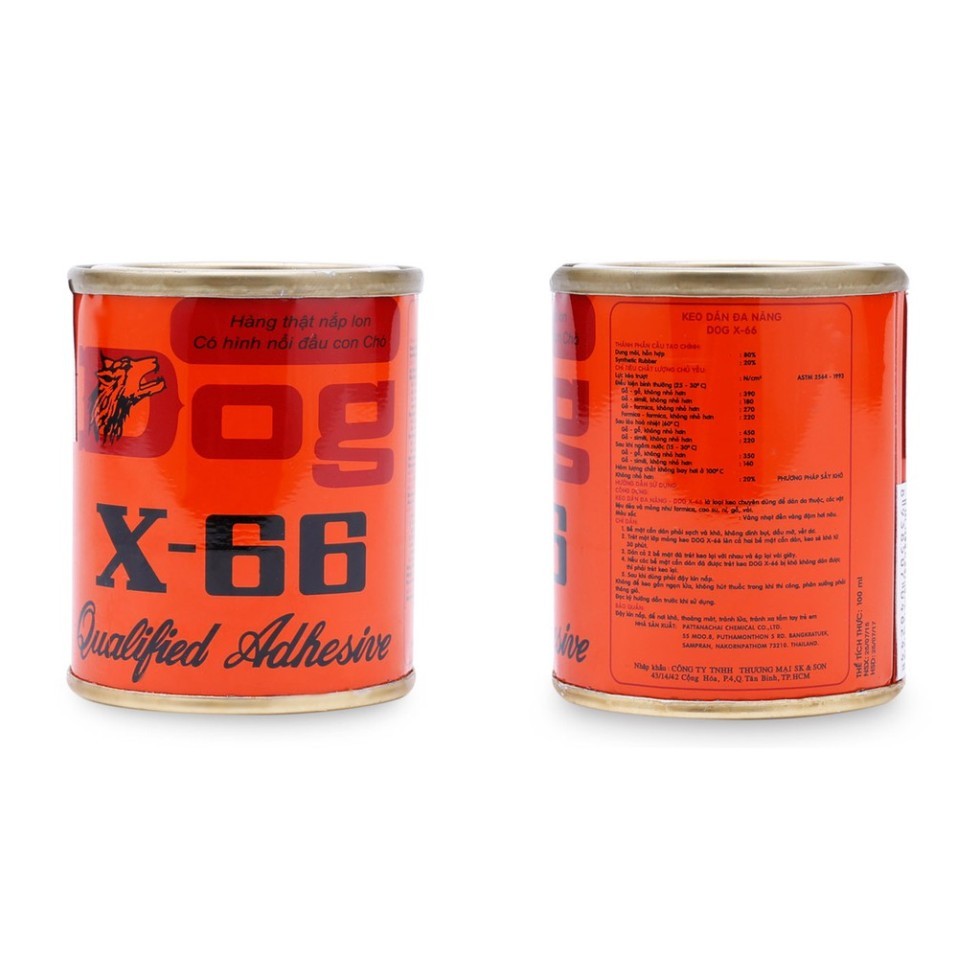 กาว DOG (DOG) X-66 Thai 100ml - 200ml