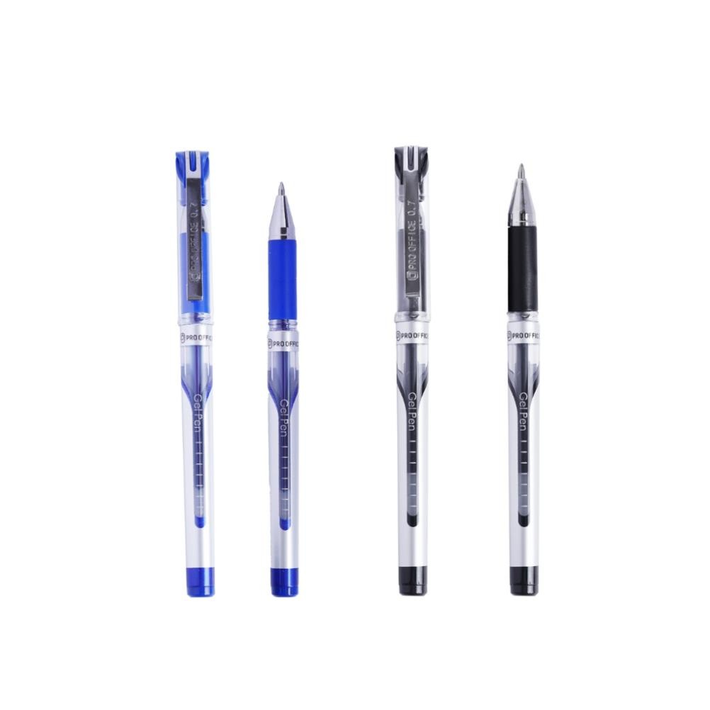 PRO OFFICE ปากกาเจลแห้งเร็วแม้หมึกเขียนเรียบ PO-GP901