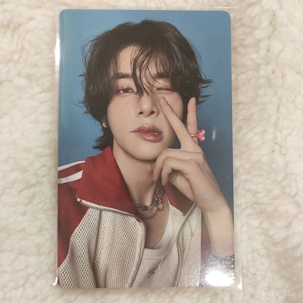 Enhypen Shen Zailun. jake อัลบั้มการ์ดที่สองอย่างเป็นทางการ การ์ดเล็ก jake