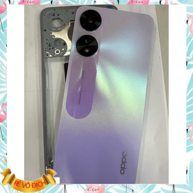 เคส/หลัง Oppo a78 5g/a58 5g (ไม่มีถาดซิม)