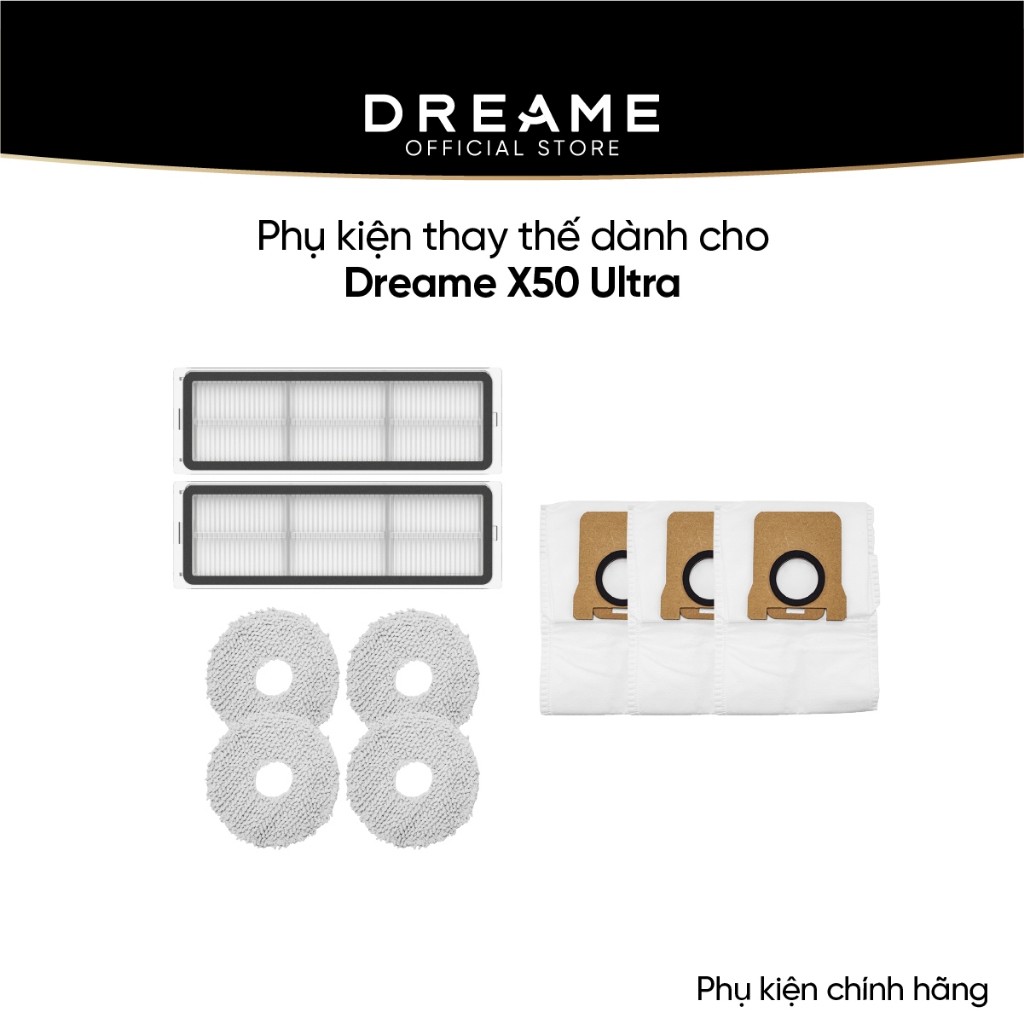 อุปกรณ์เสริมทดแทนสําหรับ Dreame X50 Ultra/ X50 Master/ X50 Pro Ultra รุ่นสากล - อุปกรณ์เสริมของแท้