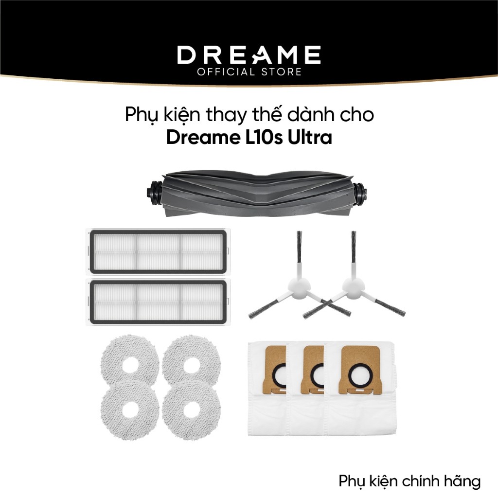 อุปกรณ์เสริมทดแทนสําหรับ Dreame L10s Ultra/L10s Ultra SE/L10 รุ่นสากลเป็นพิเศษ - อุปกรณ์เสริมของแท้