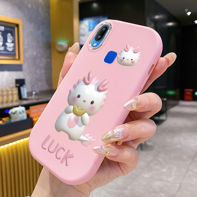 เคส VIVO Y91 Y91i Y93 Y95 Y91C Y90 Y1s เคส มังกรทองน่ารัก