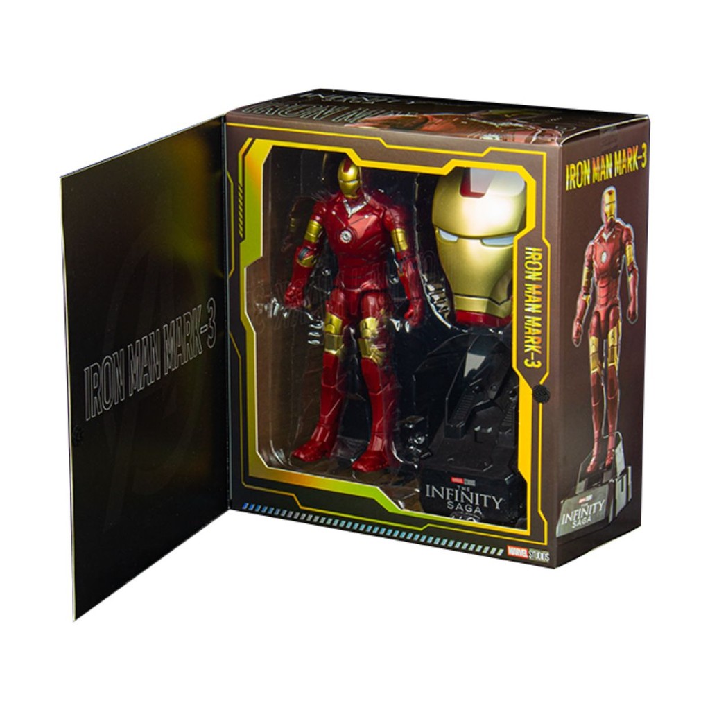 Iron Man Mark 3 ZC8824 Transformation Marvel ของเล่นโมเดล