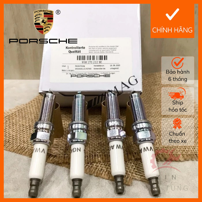 [GENUINE] หัวเทียน Porsche Cayenne 958 95817022290, 958 170 222 90