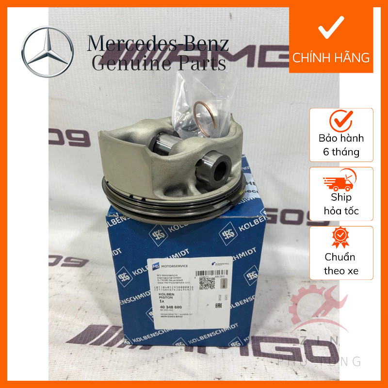 [GENUINE] ลูกสูบ (ลูกสูบ) พร้อมแหวนลูกสูบ 98.1 Mercedes-Benz M273 ML W164 A273030211750, ก 273 030 2