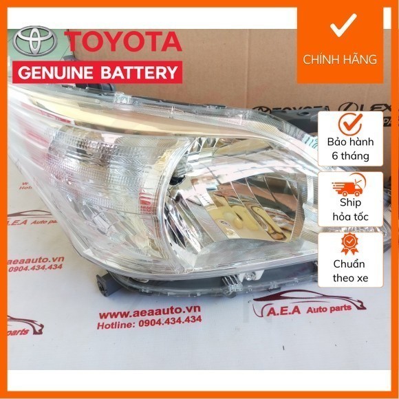[ของแท้] ไฟหน้าขวา Innova 2013 811300K520 81130-0K520 811700K530 81170-0k530