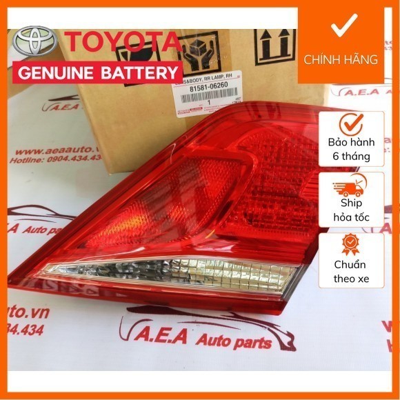 [ของแท้] rh camry 2010 ไฟท้าย 81281-06260