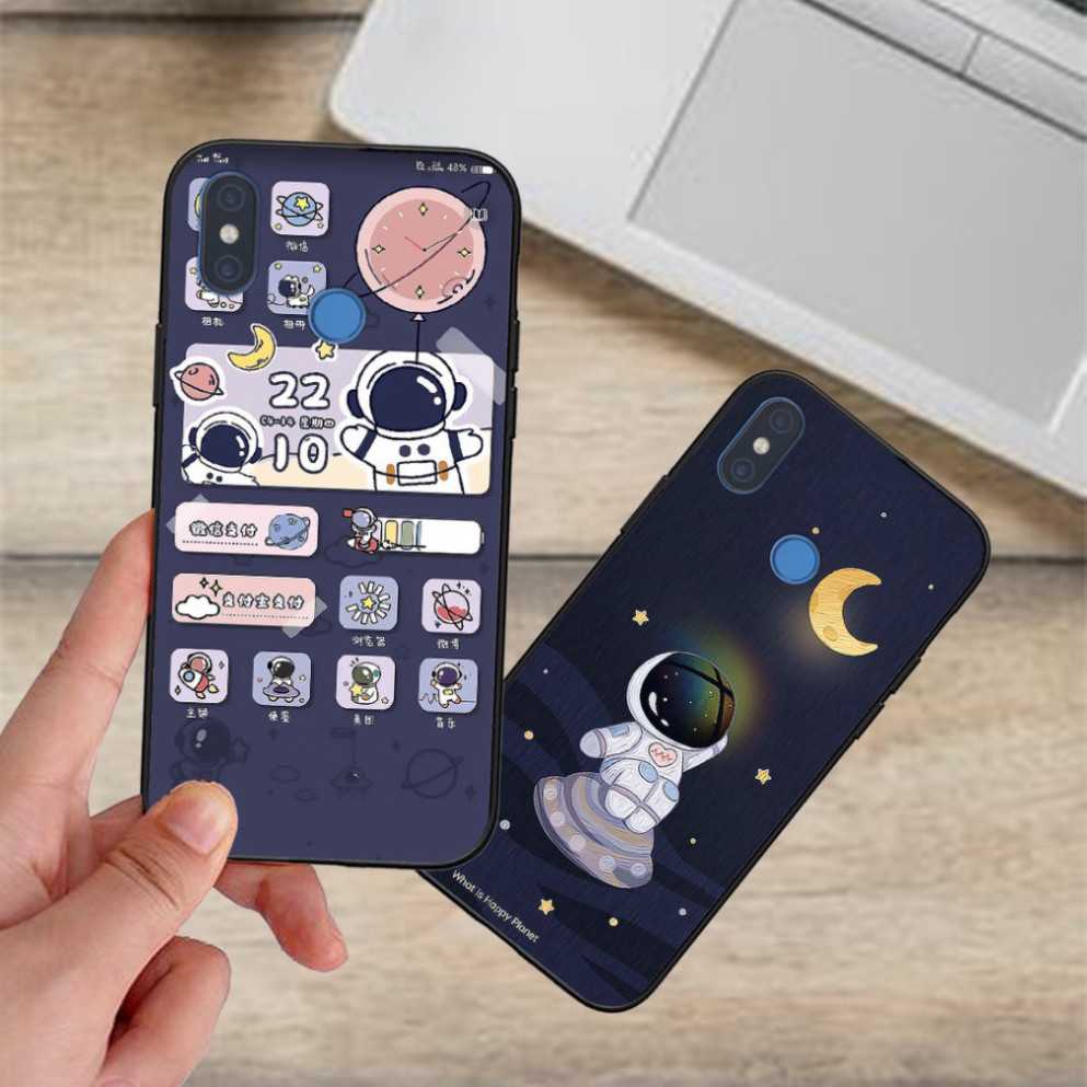 เคส Xiaomi MI 8 / MI 8 LITE / Mi 8 SE พร้อมภาพนักบินอวกาศ galaxy รุ่นใหม่มาแรง