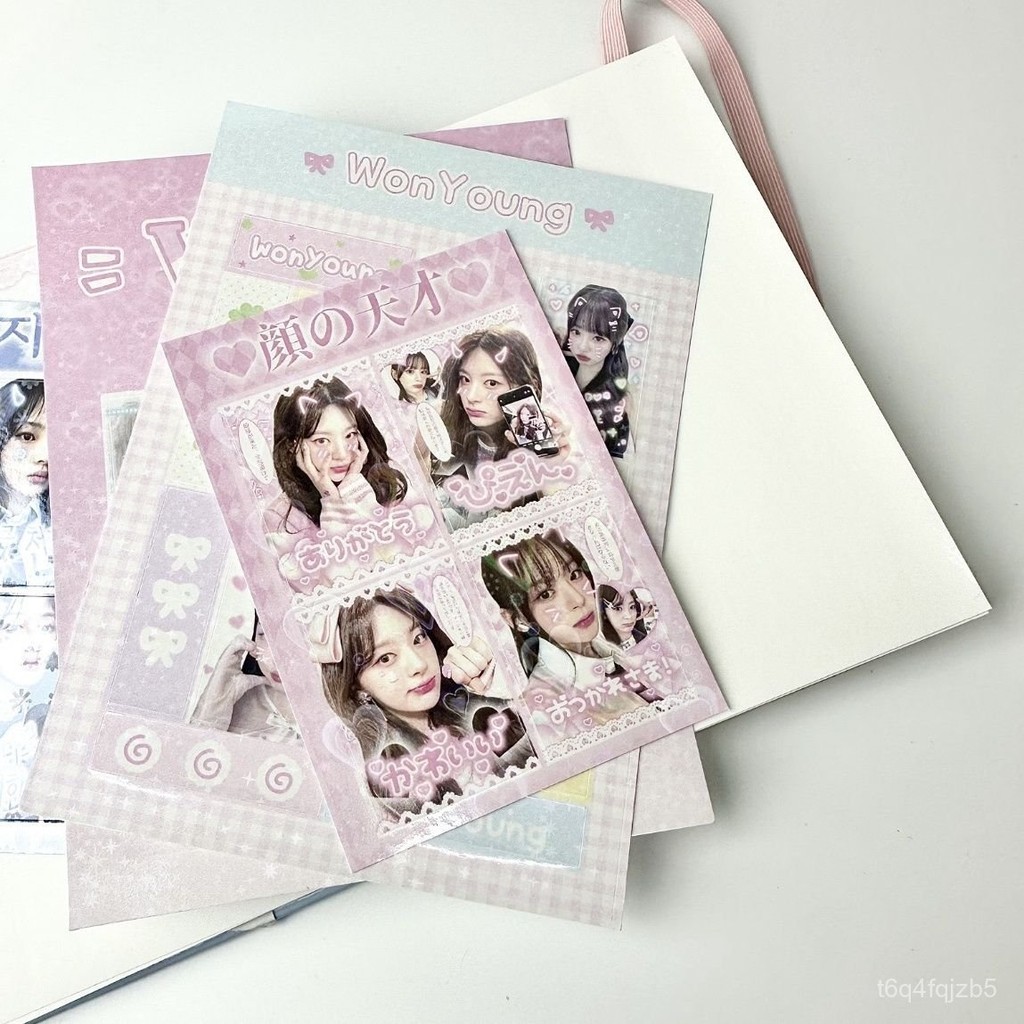 Ive Truong Nigheen Anh สติ๊กเกอร์ สติ๊กเกอร์รูปถ่าย สติ๊กเกอร์ DIY สติ๊กเกอร์รูปถ่ายแบบกําหนดเอง ins