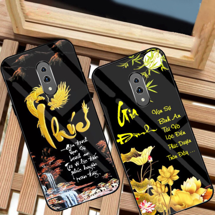 OPPO RENO,OPPO K3, REALME X Case กระจกคุณภาพสูง สดใส สวย คัดลายมือ