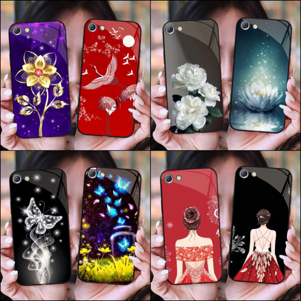 VIVO Y71,Y81,Y81I GLOSSY GLASS CASE เวอร์ชันใหม่