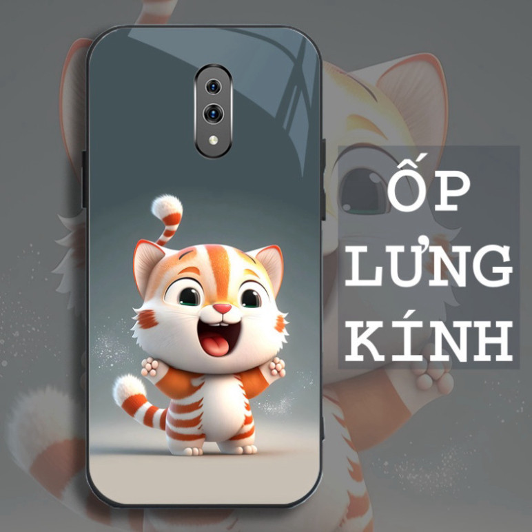 OPPO RENO, OPPO K3, REALME X Case กระจกนิรภัย คุณภาพสูง ลาย FUNNY 12 ราศี
