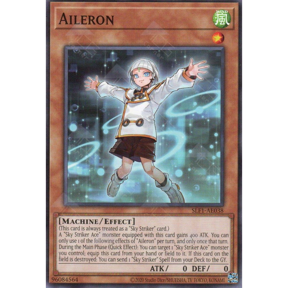 การ์ด Yugioh! -SLF1-AE038 -Aileron