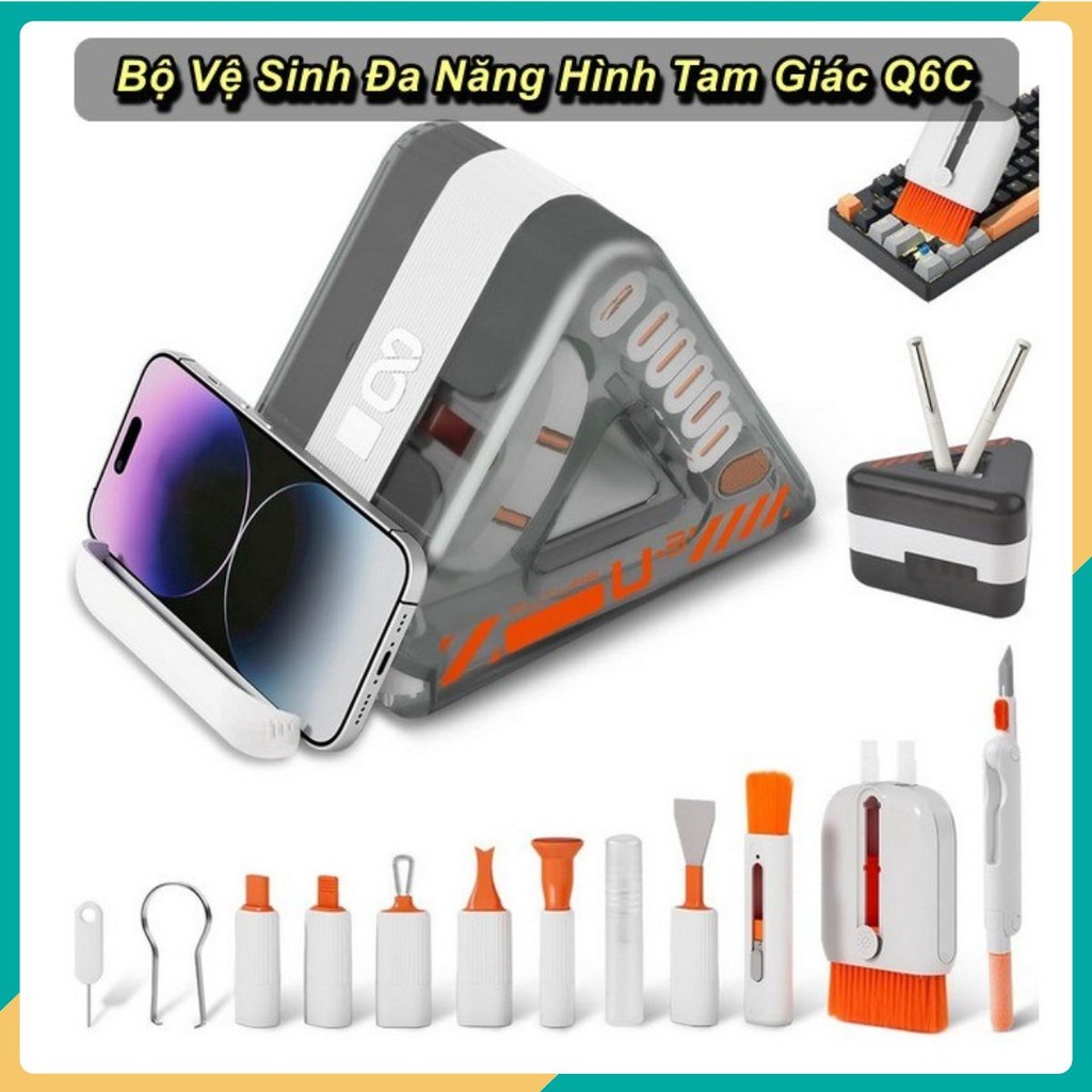 Q6C Generic Technology Mini Pro3 ชุดทําความสะอาดอเนกประสงค์ระดับพรีเมียม AsiaMart24h
