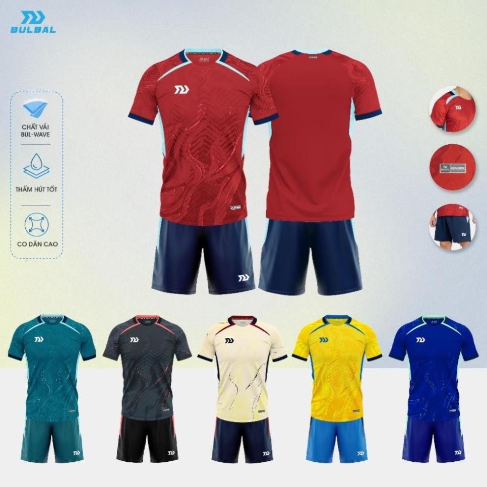 ชุดบอล Bulbal Hades 2 ผ้า Bul-Wave นุ่ม เท่ Seams 6 สีน่าดึงดูดใจ