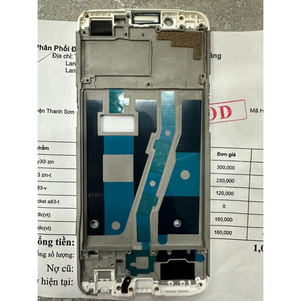 เคส Oppo a83/หลัง/กระดูก