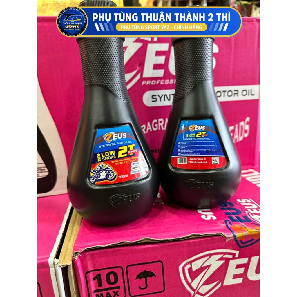 Zeus น้ํามันหอม 2 จังหวะ ขวดสีดํา 700ml / รุ่น Sport, Xipo, Yaz และ 2T