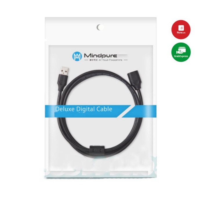 สายไฟต่อขยาย MINDPURE USB 2.0 ของแท้สําหรับพีซี แล็ปท็อป Macbook - AUG Camera & Decor Hanoi
