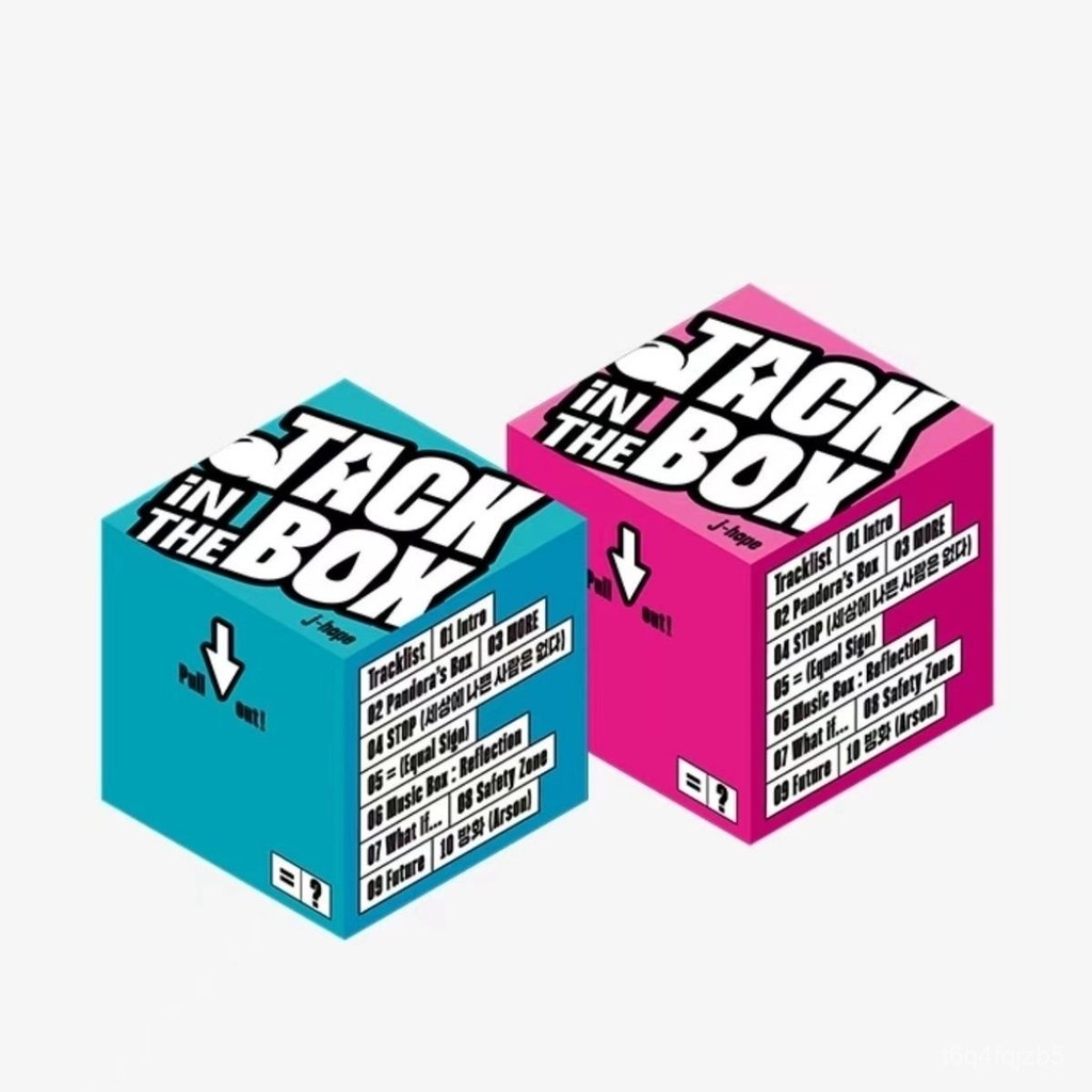 BTS Album j-hope Seungri. solo Album Jack ในกล่อง เฉพาะถอดประกอบ (สแกนรหัสQR)