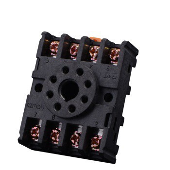 (CHINT) Chint CZF08A ฐานกลม 8 พิน 10A สําหรับรีเลย์และตัวจับเวลา