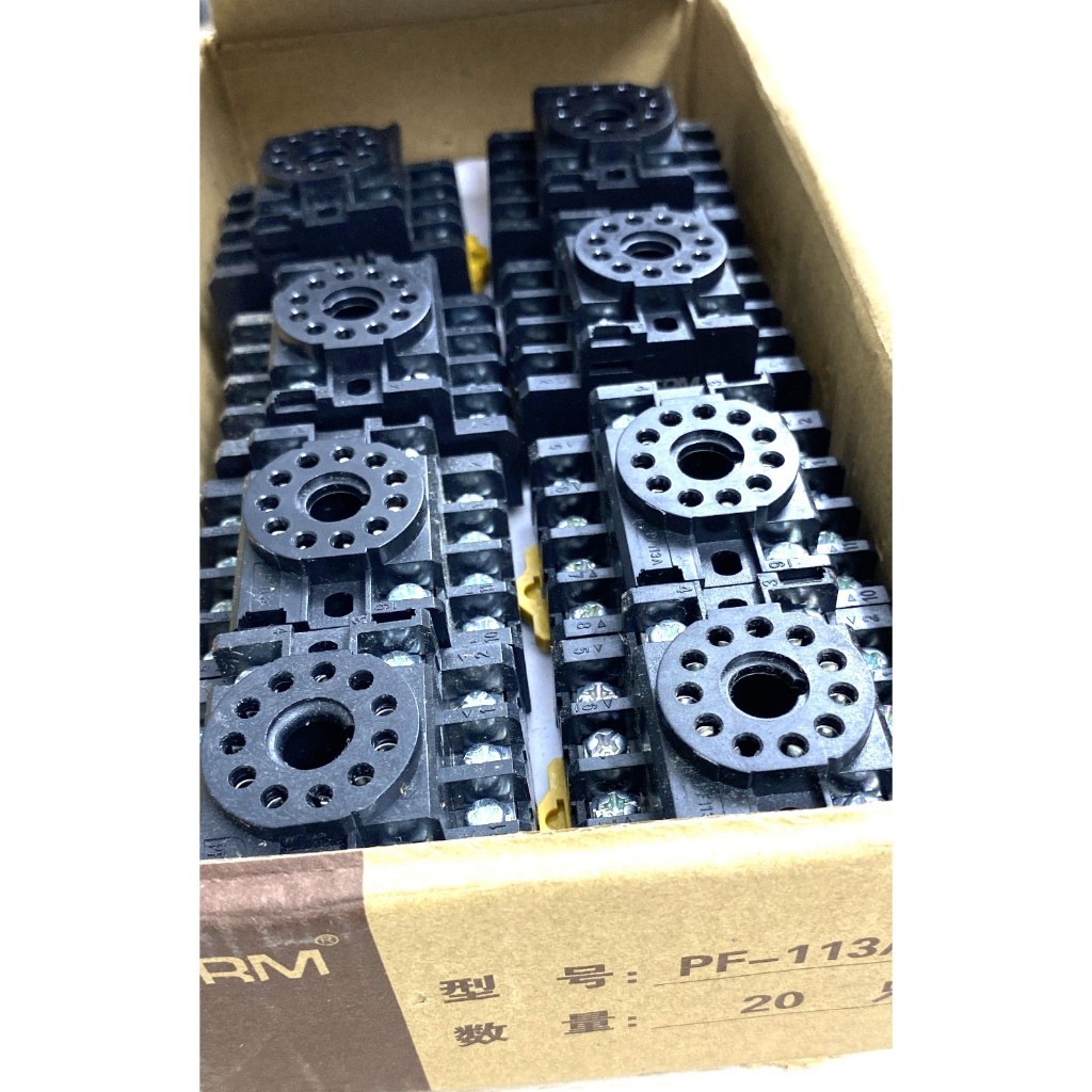 (Bern) Socket Relay PF-113A (PF 113A) - ฐานรีเลย์ 11 พินทรงกลมคุณภาพสูง