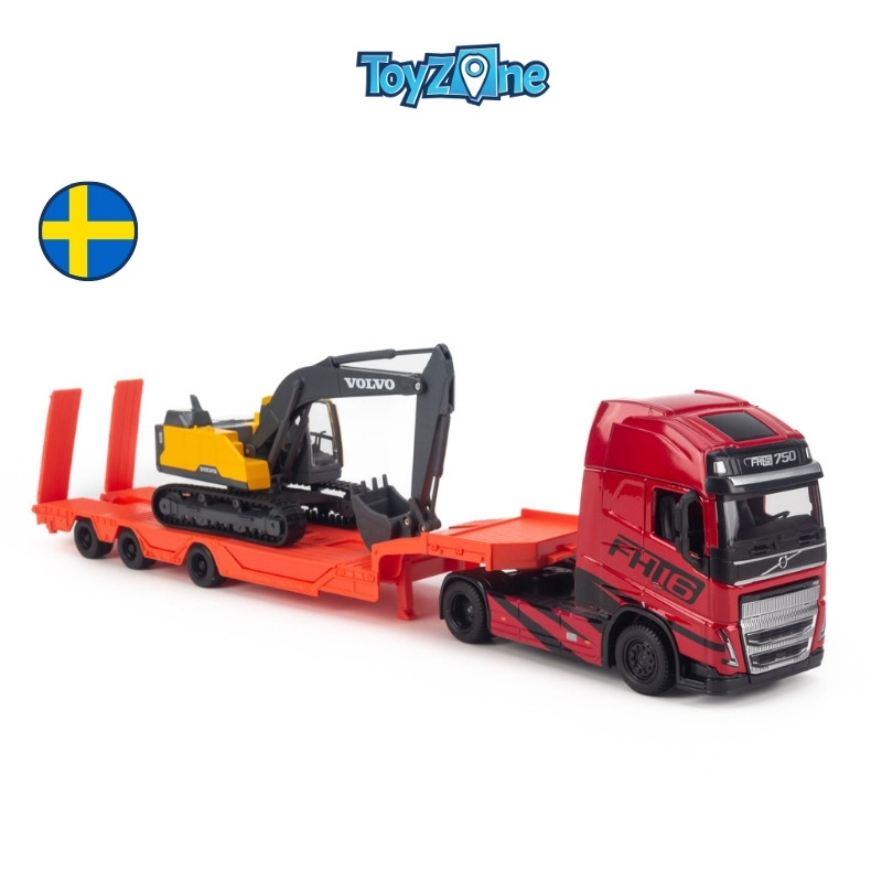 รถบรรทุก Volvo FH16 และรถขุด Volvo 1:43 MAISTO