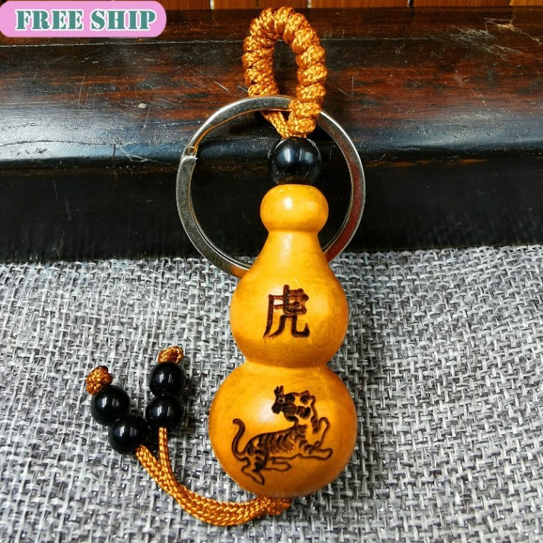 12 Zodiac Animals พวงกุญแจของขวัญฮวงจุ้ยที่มีความหมาย XC241