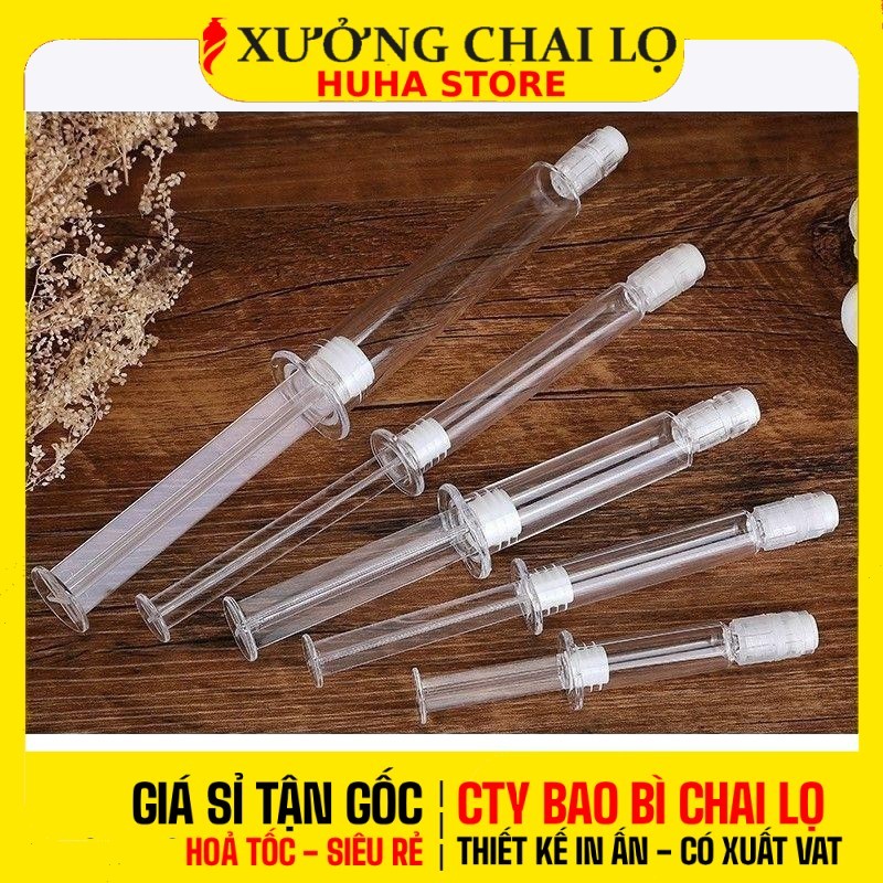 [COMBO of 10 ชิ้น] เข็มฉีดยาพลาสติกสําหรับเซรั่ม 1ml–10ml | เข็มฉีดยาคอลลาเจนเครื่องจ่ายเครื่องสําอา