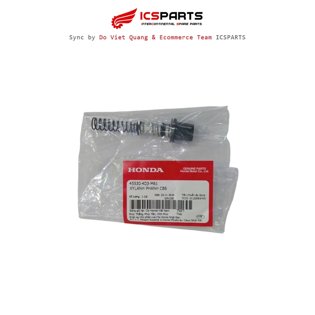กระบอกเบรคหลัก Cbs HONDA Wave Rsx, Winner 150 V1 (45530-K03-M61)